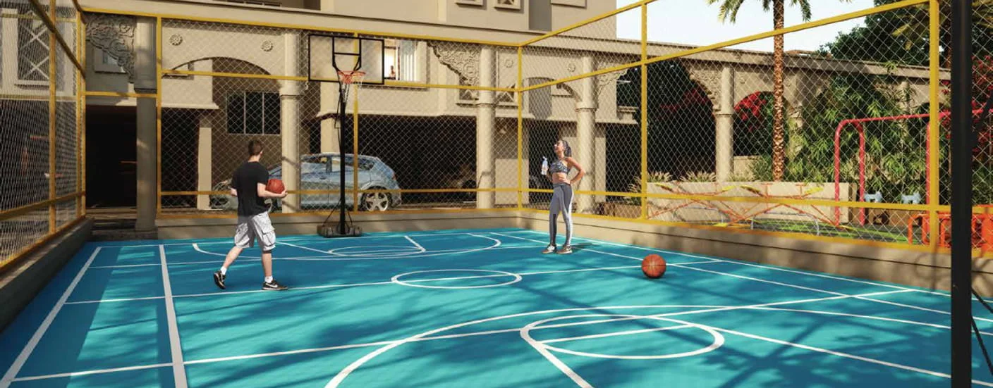 Shree Saai Fortune Moshi Baketball Court Image